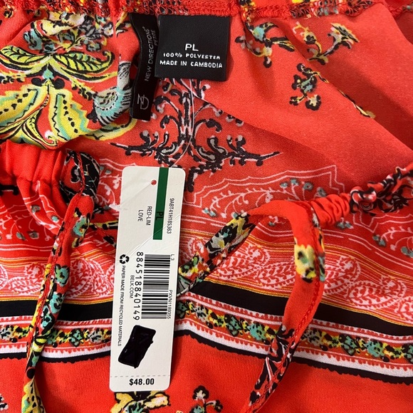 Women’s Petite Large New Direction Blouse NWT - Picture 3 of 10